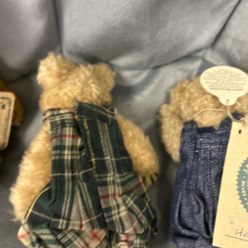 Boyds Bears HUCK BECKY CHANEL 6" Bear Lot Of 3. With Tags - Picture 7 of 8